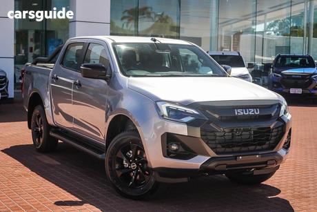 Silver 2025 Isuzu D-MAX Crew Cab Utility X-Rider (4X4)