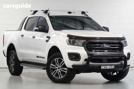Grey 2021 Ford Ranger Double Cab Pick Up Wildtrak 3.2 (4X4)