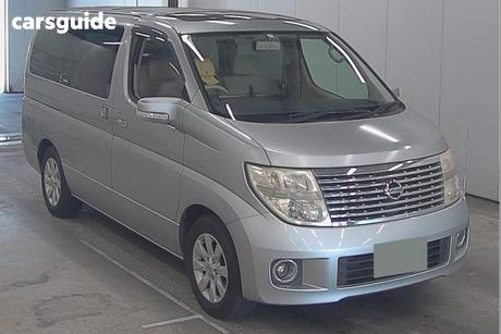 Silver 2005 Nissan Elgrand OtherCar LUXURY 8 SEATER 4WD SUNROOF