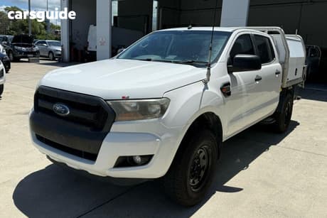 White 2016 Ford Ranger Crew Cab Chassis Xl 2.2 Hi-Rider (4X2)
