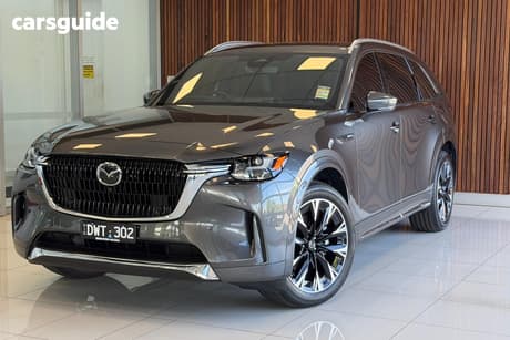 Grey 2025 Mazda CX-90 Wagon G50E Azami