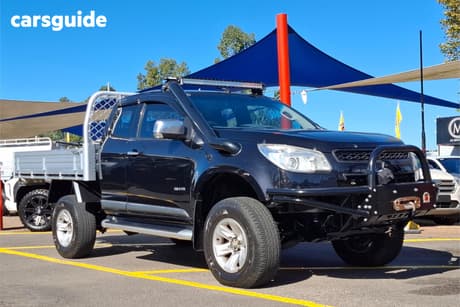 Black 2012 Holden Colorado Crew Cab Pickup Ltz (4X4)