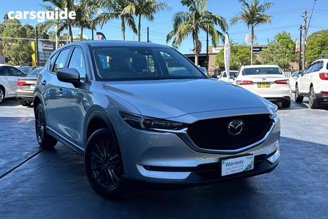 Silver 2018 Mazda CX-5 Wagon Touring (4X4)