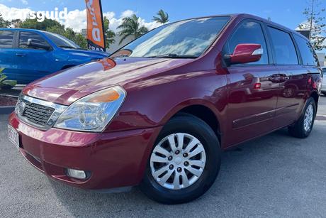 Red 2012 Kia Grand Carnival Wagon S