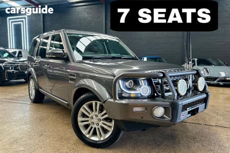 Grey 2016 Land Rover Discovery Wagon Sdv6 Se