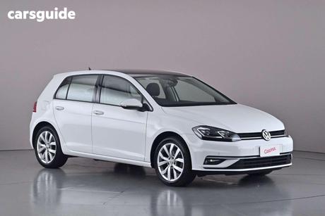 White 2020 Volkswagen Golf Hatchback 110 Tsi Highline