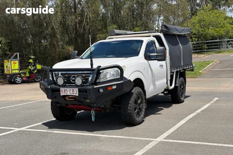 White 2018 Nissan Navara Cab Chassis Rx (4X4)