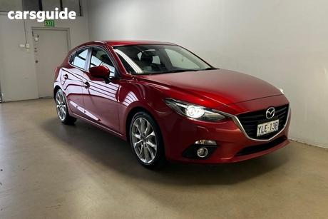 Red 2016 Mazda 3 Hatchback Sp25 Gt