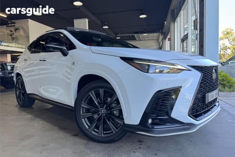 White 2023 Lexus NX350 Wagon F Sport Awd