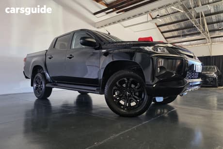 Black 2023 Mitsubishi Triton Double Cab Pick Up Glx-R (4X4)