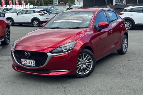 Red 2021 Mazda 2 Hatchback G15 Gt