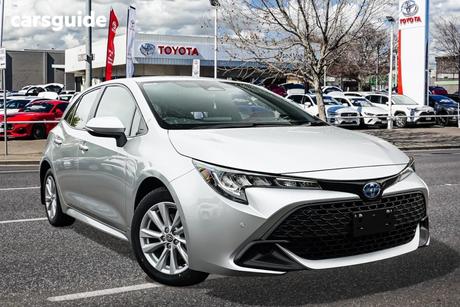 Silver 2023 Toyota Corolla Hatchback Ascent Sport Hybrid