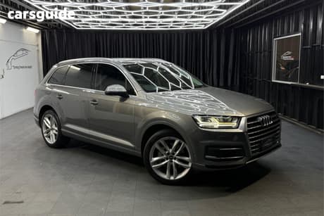 Grey 2015 Audi Q7 Wagon 3.0 Tdi Quattro