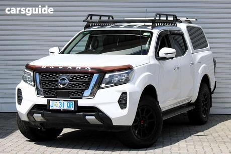 White 2020 Nissan Navara Dual Cab Pick-up St (4X4)