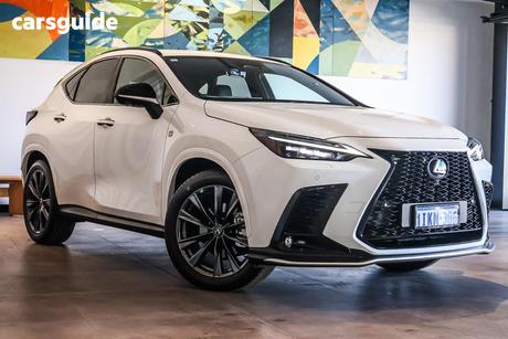 White 2024 Lexus NX350 Wagon F Sport Awd