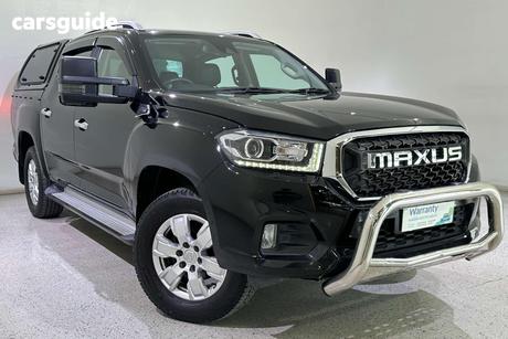 Black 2017 LDV T60 Double Cab Utility Luxe (4X4)