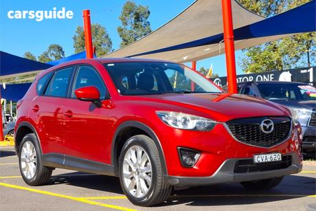 Red 2014 Mazda CX-5 Wagon Akera (4X4)