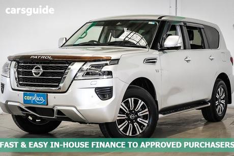 Silver 2021 Nissan Patrol Wagon Ti (4X4)