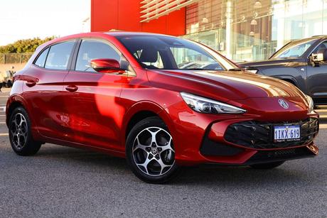 Red 2024 MG MG3 Hatchback Excite