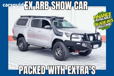 Silver 2021 Toyota Hilux Double Cab Pick Up Sr5 (4X4)