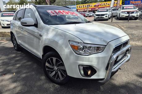 White 2014 Mitsubishi ASX Wagon Xls (2Wd)