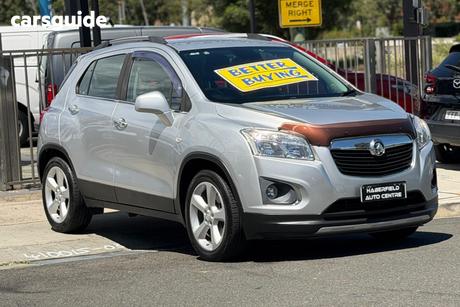 Silver 2016 Holden Trax Wagon Ltz