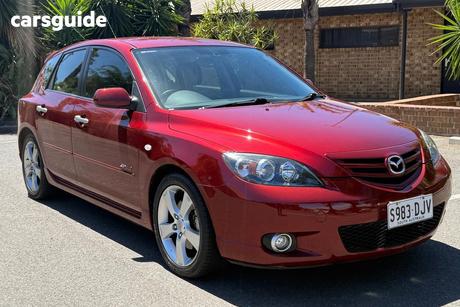 Red 2005 Mazda 3 Hatchback Sp23