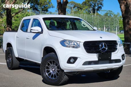 White 2018 Mercedes-Benz X220 Dual Cab Pick-up D Pure (2Wd)