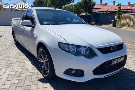 White 2013 Ford Falcon Ute Ute Tray XR6 ECOLPI R