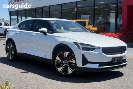 White 2022 Polestar 2 Hatchback Long Range Dual Motor 78Kwh
