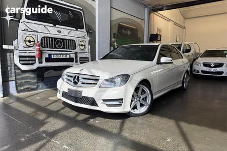 White 2013 Mercedes-Benz C250 Sedan Cdi Elegance Be