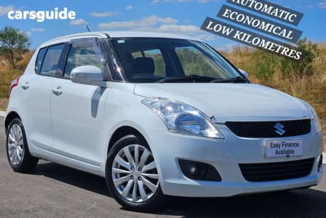 White 2012 Suzuki Swift Hatchback Glx