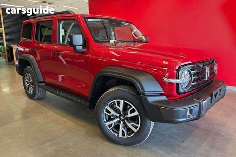 Red 2025 GWM Tank 300 Wagon Ultra Diesel