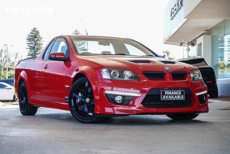 Red 2010 HSV Maloo Utility Gxp