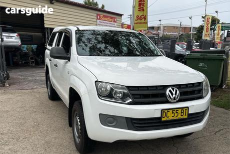 White 2016 Volkswagen Amarok Dual Cab Utility Tdi420 (4X2)