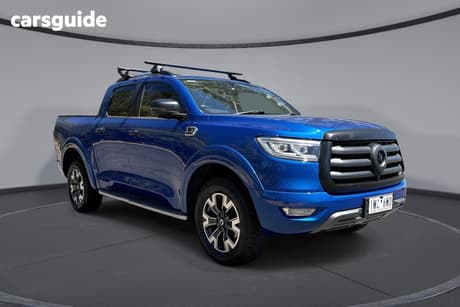 Blue 2022 GWM UTE Dual Cab Utility Cannon-X (4X4)