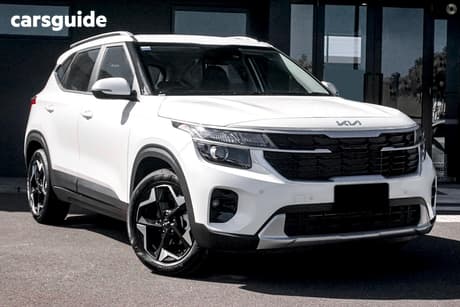 White 2026 Kia Seltos Wagon Gt-Line (Fwd) (Two-Tone)