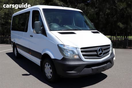 White 2017 Mercedes-Benz Sprinter Bus Transfer (313)