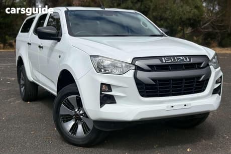 White 2021 Isuzu D-MAX Crew Cab Utility Sx (4X2)
