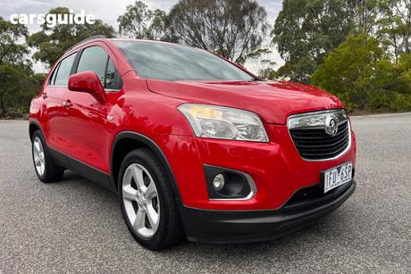 Red 2015 Holden Trax Wagon Ltz