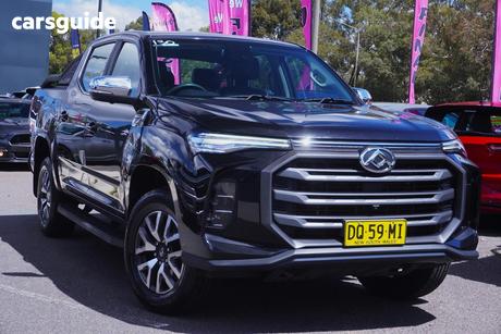 Black 2022 LDV T60 Double Cab Utility Max Luxe (4X4)