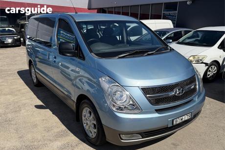 Blue 2009 Hyundai Imax Wagon