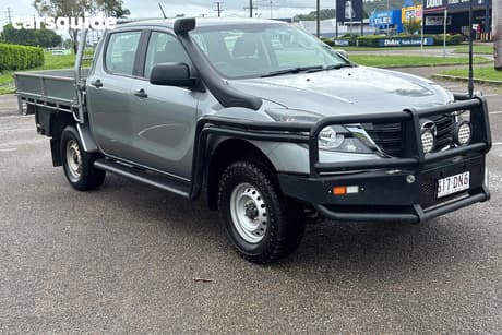 Silver 2020 Mazda BT-50 Dual Cab Chassis Xt (4X4) (5Yr)