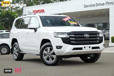 White 2023 Toyota Landcruiser Wagon Lc300 Gxl (4X4)