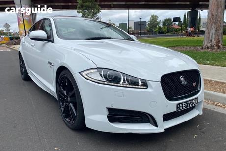 White 2013 Jaguar XF Sedan 3.0 Sv6 Portfolio