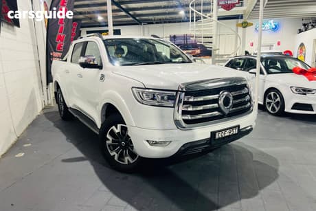 White 2021 GWM UTE Dual Cab Utility Cannon (4X4)