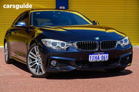 Blue 2016 BMW 430I Coupe Gran Coupe Sport Line