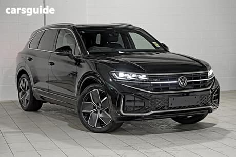 Black 2025 Volkswagen Touareg Wagon 210Tdi R-Line 4Motion
