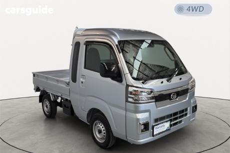 Silver 2025 Daihatsu Hijet Ute Tray JUMBO EXTRA 4WD