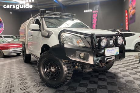 White 2014 Isuzu D-MAX Space Cab Chassis Sx (4X4)